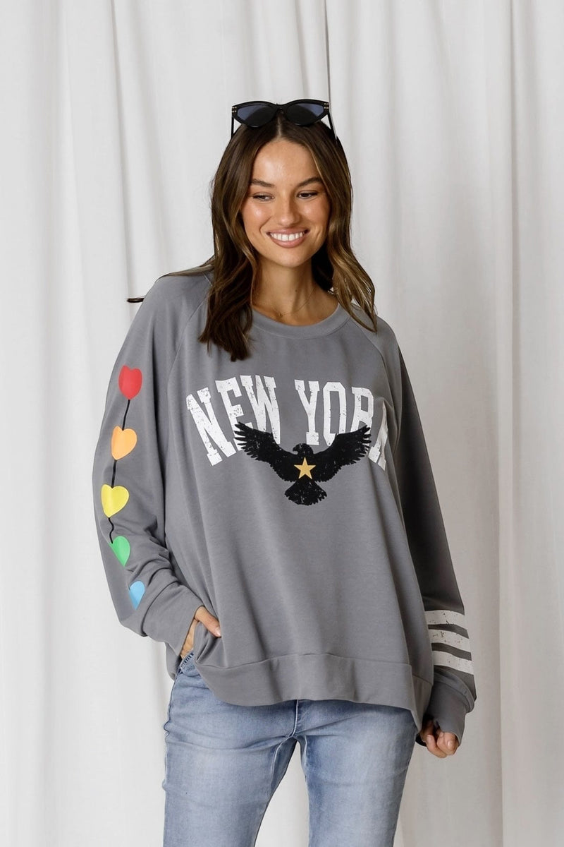Love Lily The Label | Empire New York Sweater | Smoke