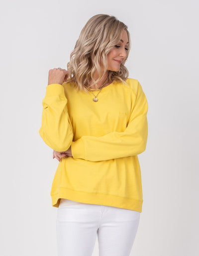 Stella + Gemma |  Pineapple Sweater | Summer Yellow