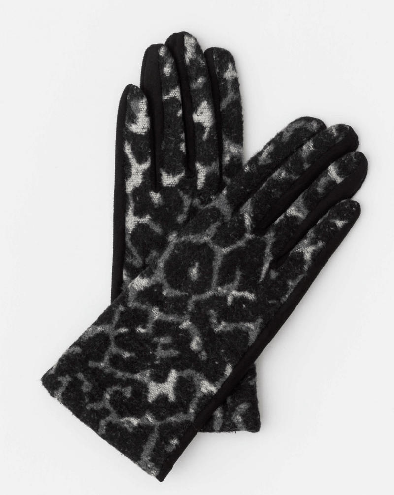 Stella + Gemma | Gloves | Black Leopard