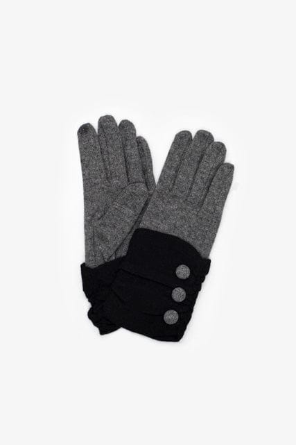 Antler | Gloves | Black & Grey