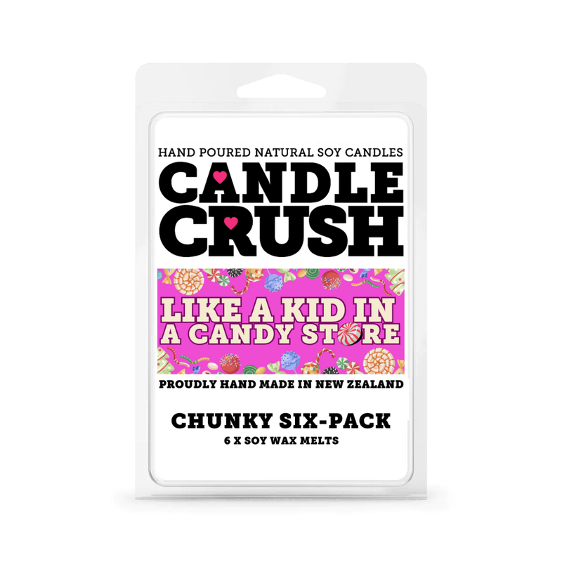 Candle Crush | Like a Kid in a Candy Store - Chunky 6 Pack Soy Max Melts