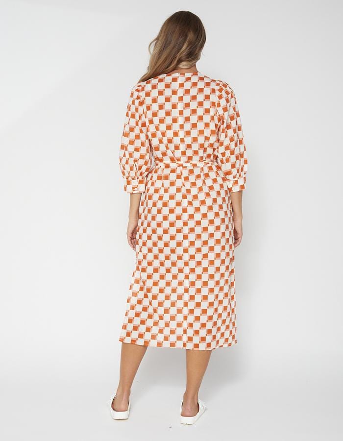 Stella + Gemma | Poppy Dress | Abstract Checks