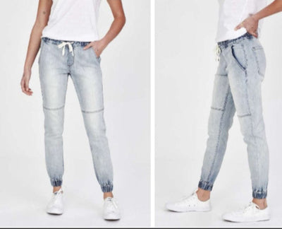 Junkfood Jeans | Jazmin Jogger | Pale Blue