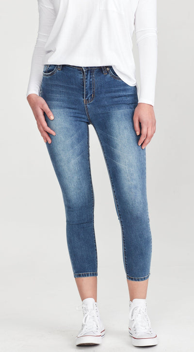 Junkfood Jeans | Amelia Short Stuff | Blue