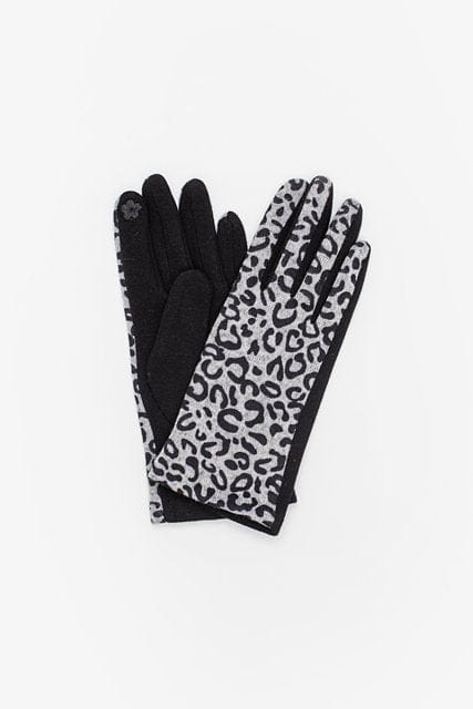 Antler | Cheetah Gloves | Grey