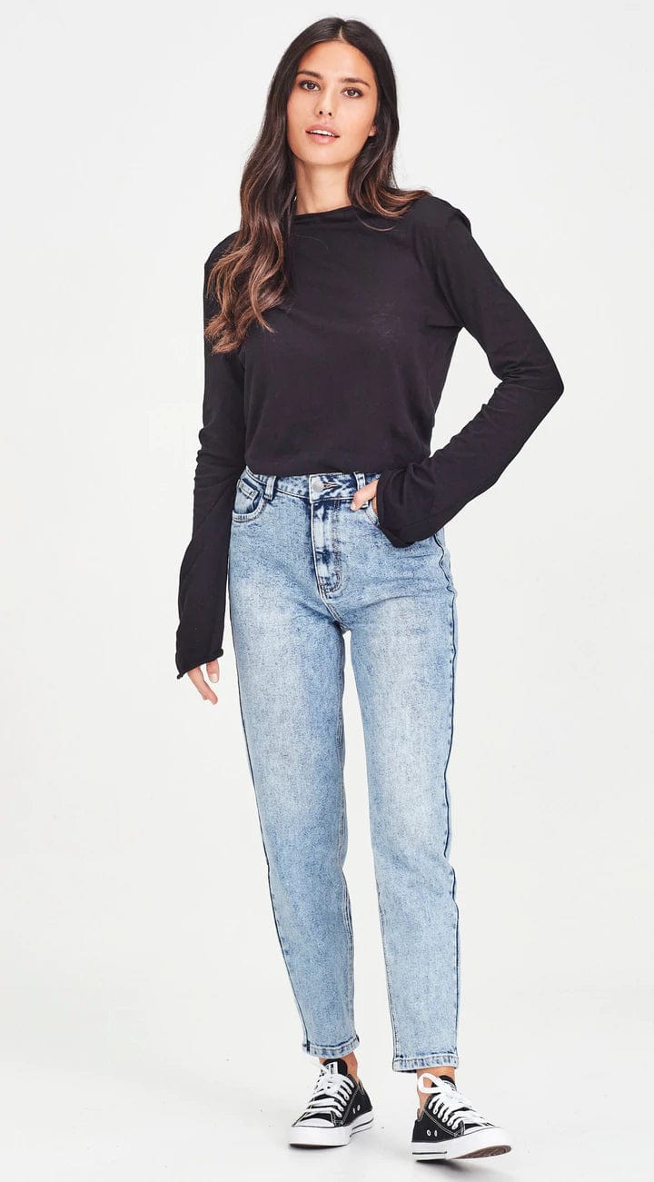 Junkfood Jeans | Connie Jean | Acid Wash Blue
