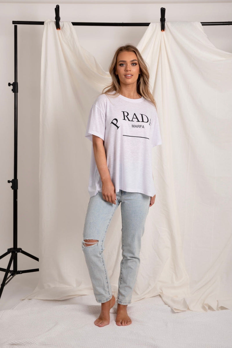 Love Lily The Label | Rad Tee | White