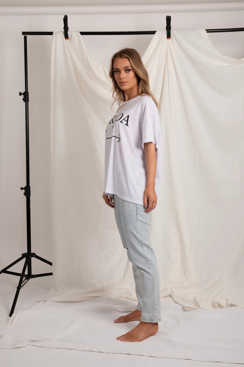 Love Lily The Label | Rad Tee | White
