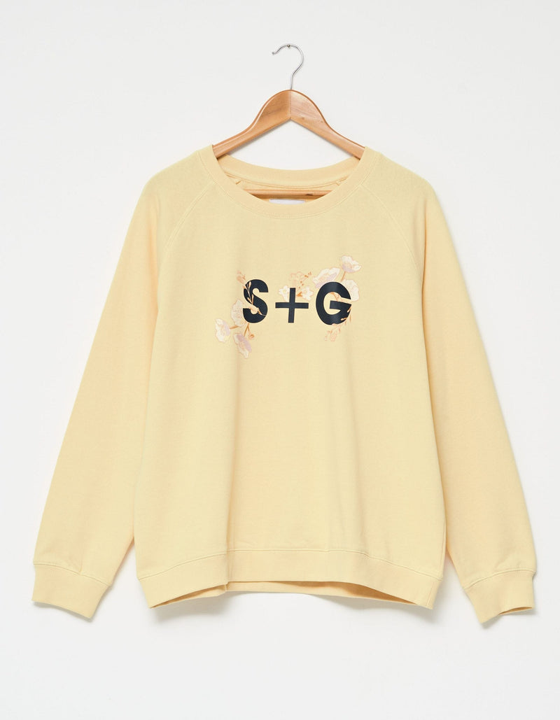 Stella + Gemma |  Girlfriend Sweater | Chamomile Botanical