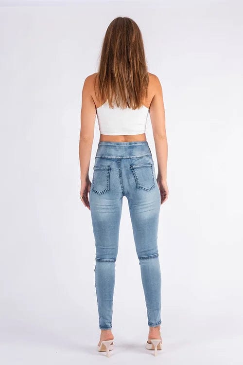 Wakee Jeans | Lisa Stretch | Washed Blue